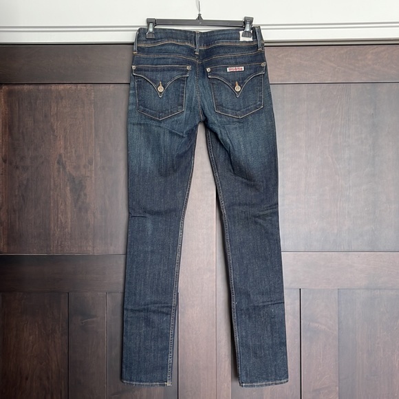 Hudson Jeans Collin Skinny Jeans in Dark Indigo Blue Size 25 - Picture 3 of 7